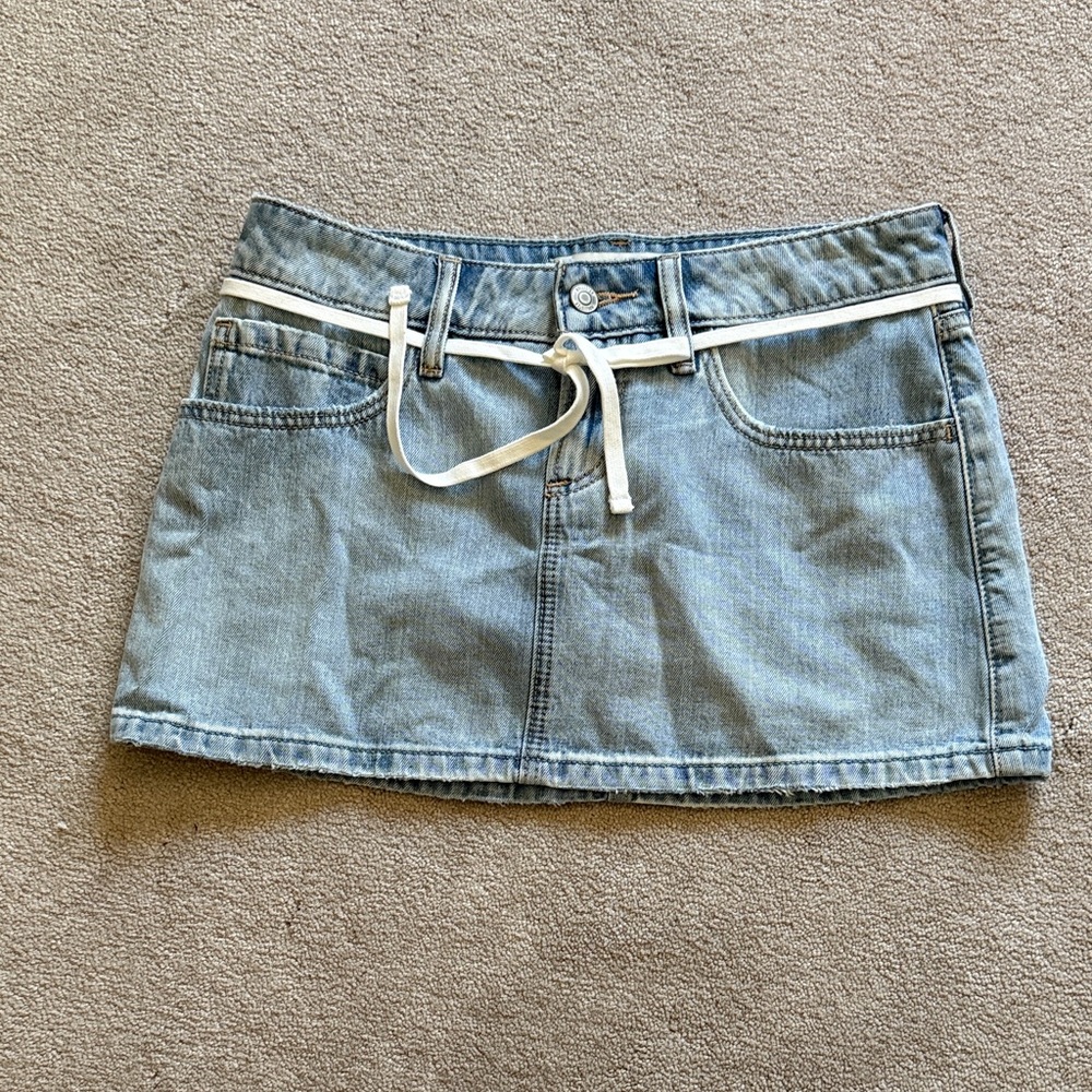 Hollister denim skort